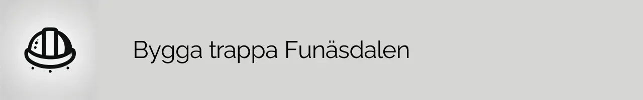 Bygga trappa Funäsdalen